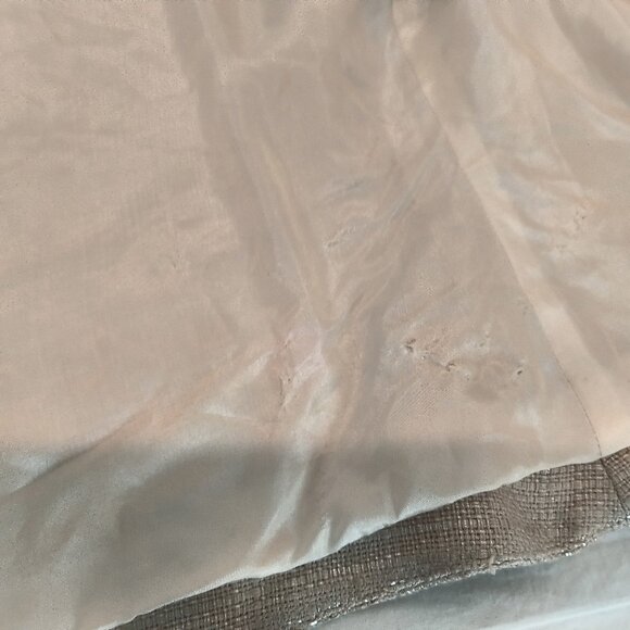 Luca Luca Silver shimmery top and skirt Italy size 40 - Picture 10 of 11